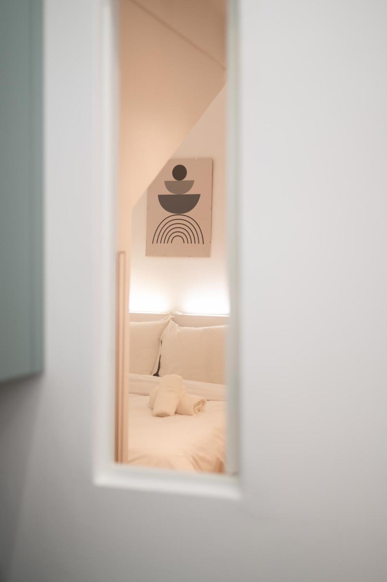 Honey Oak & Cream Patio By Nest Apartment Tesalonika Ruang foto